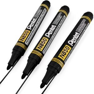 MARQUEUR PERMANENT N850 NOIR  PENTEL