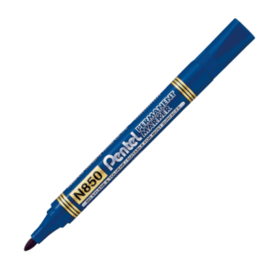 MARQUEUR PERMANENT N850 BLEU PENTEL